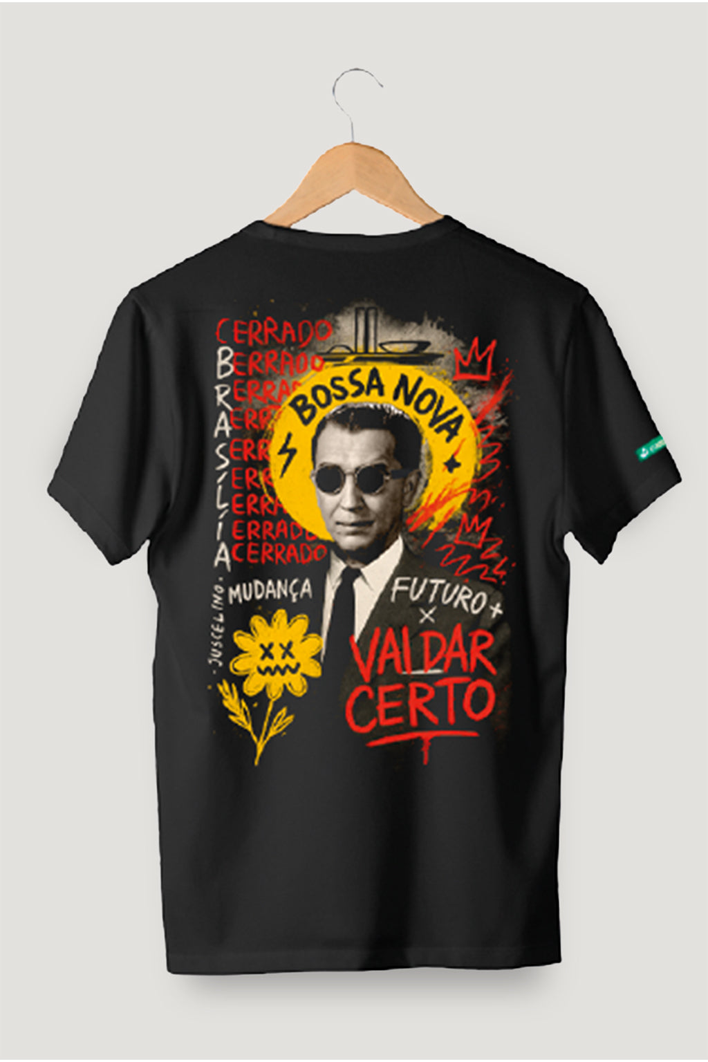 Camiseta Tradicional Algodão JK Bossa Nova Unissex
